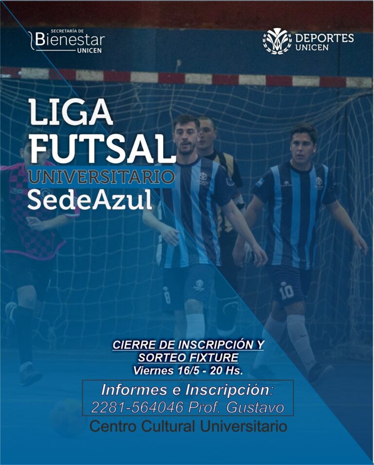 LIGA FUTSAL – SEDE AZUL