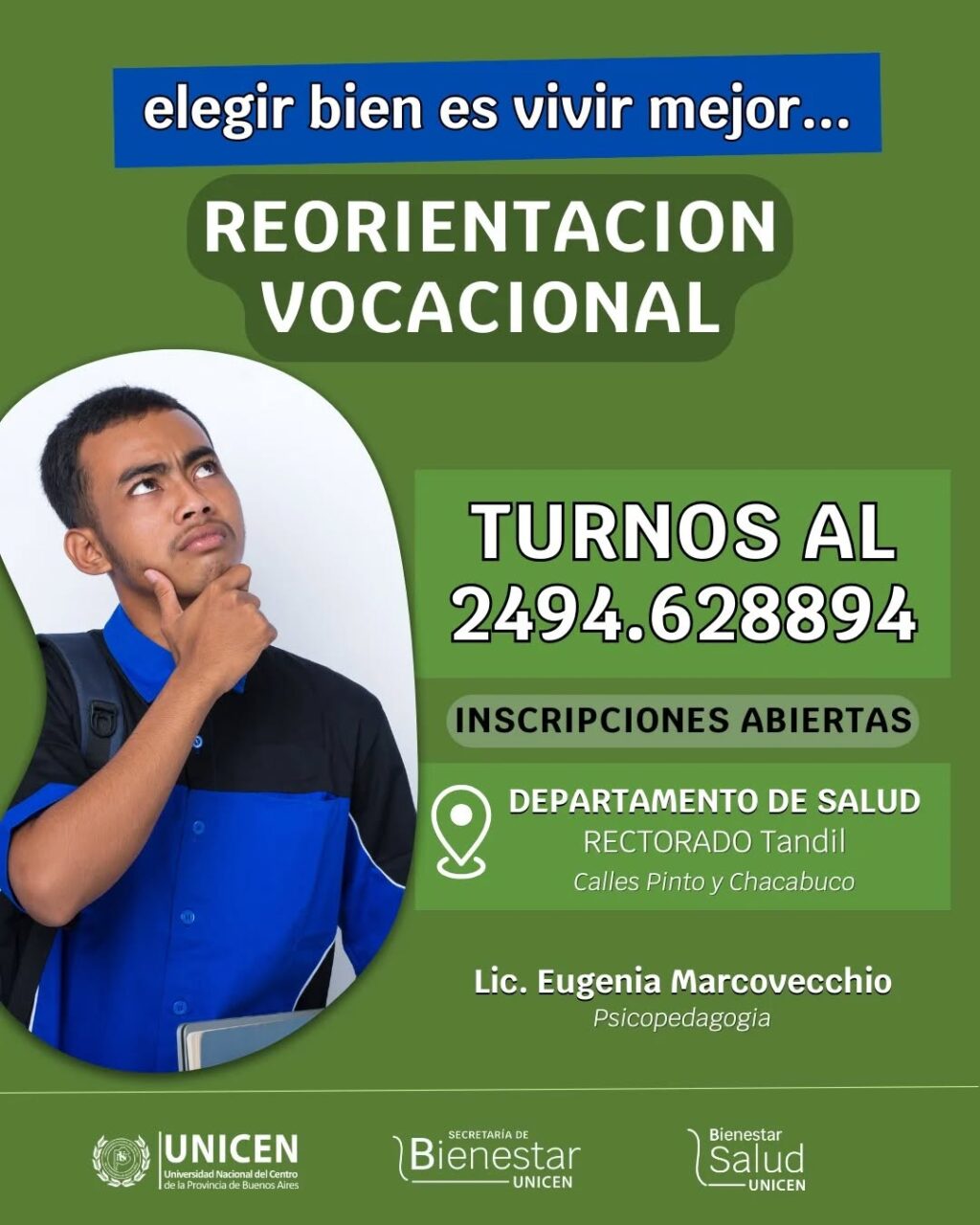 Instagram post from salud.bienestar.unicen. This post is in position 2.