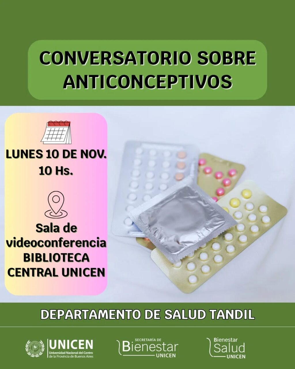 Instagram post from salud.bienestar.unicen. This post is in position 2.
