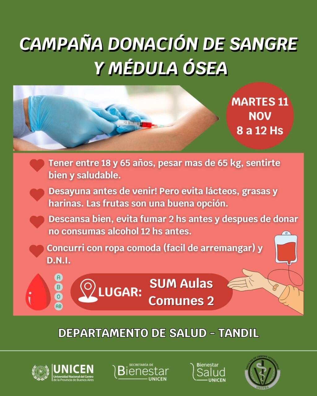 Instagram post from salud.bienestar.unicen. This post is in position 1.