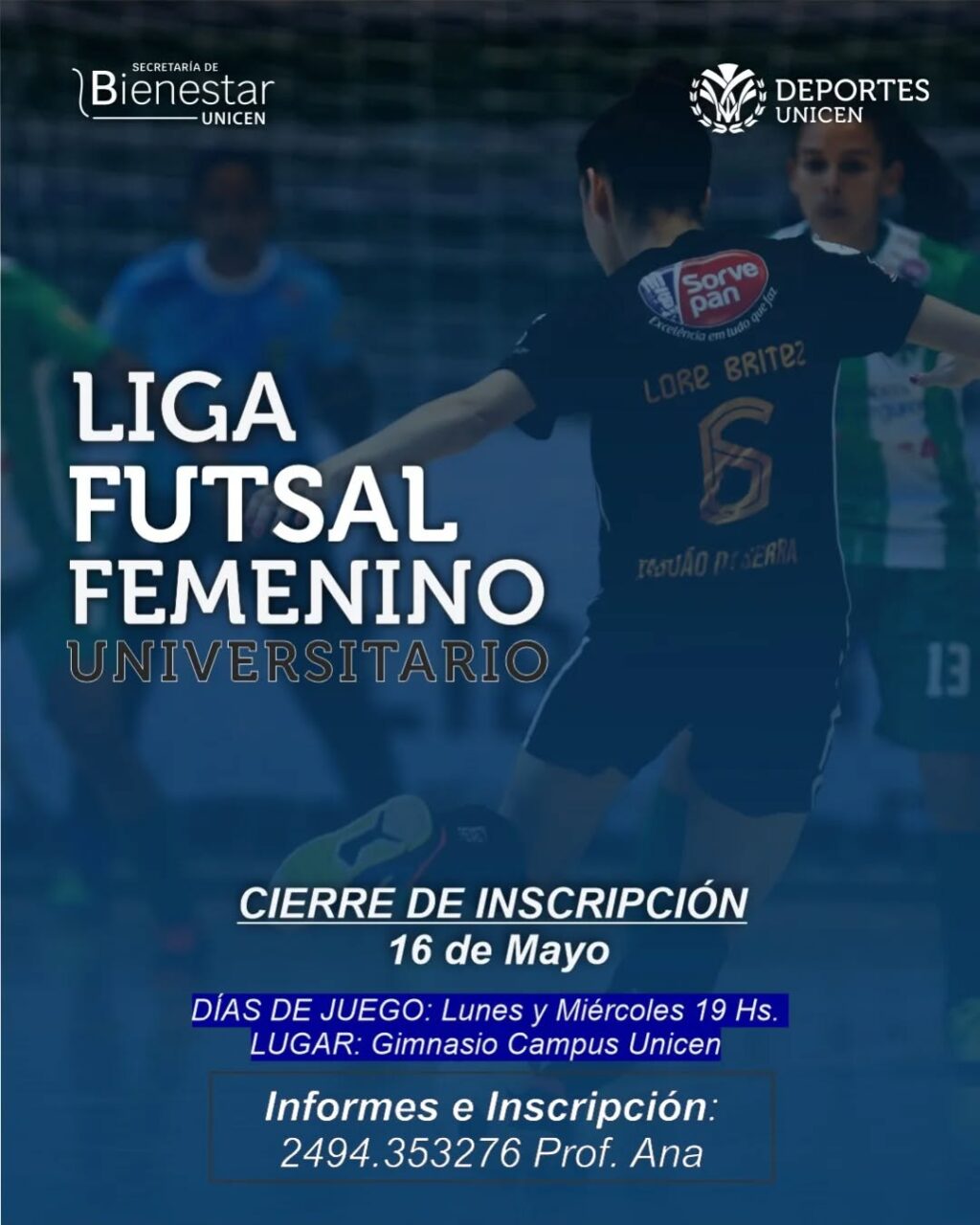 Instagram post from deportesunicen. This post is in position 1.