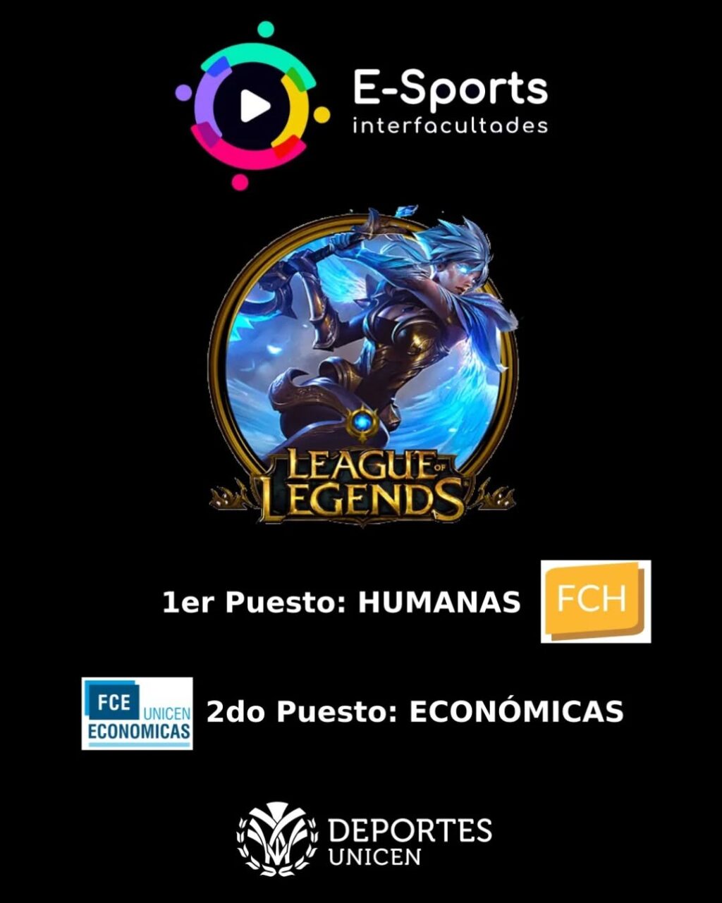 Instagram post from deportesunicen. This post is in position 5.